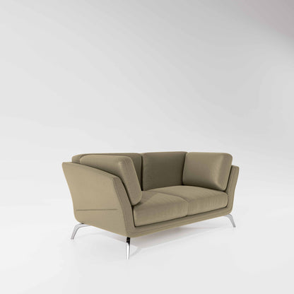Symphony 2 Seater Suede fabric - Almond milk