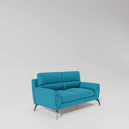 Octave 2 Seater Suede Fabric - Celestial blue