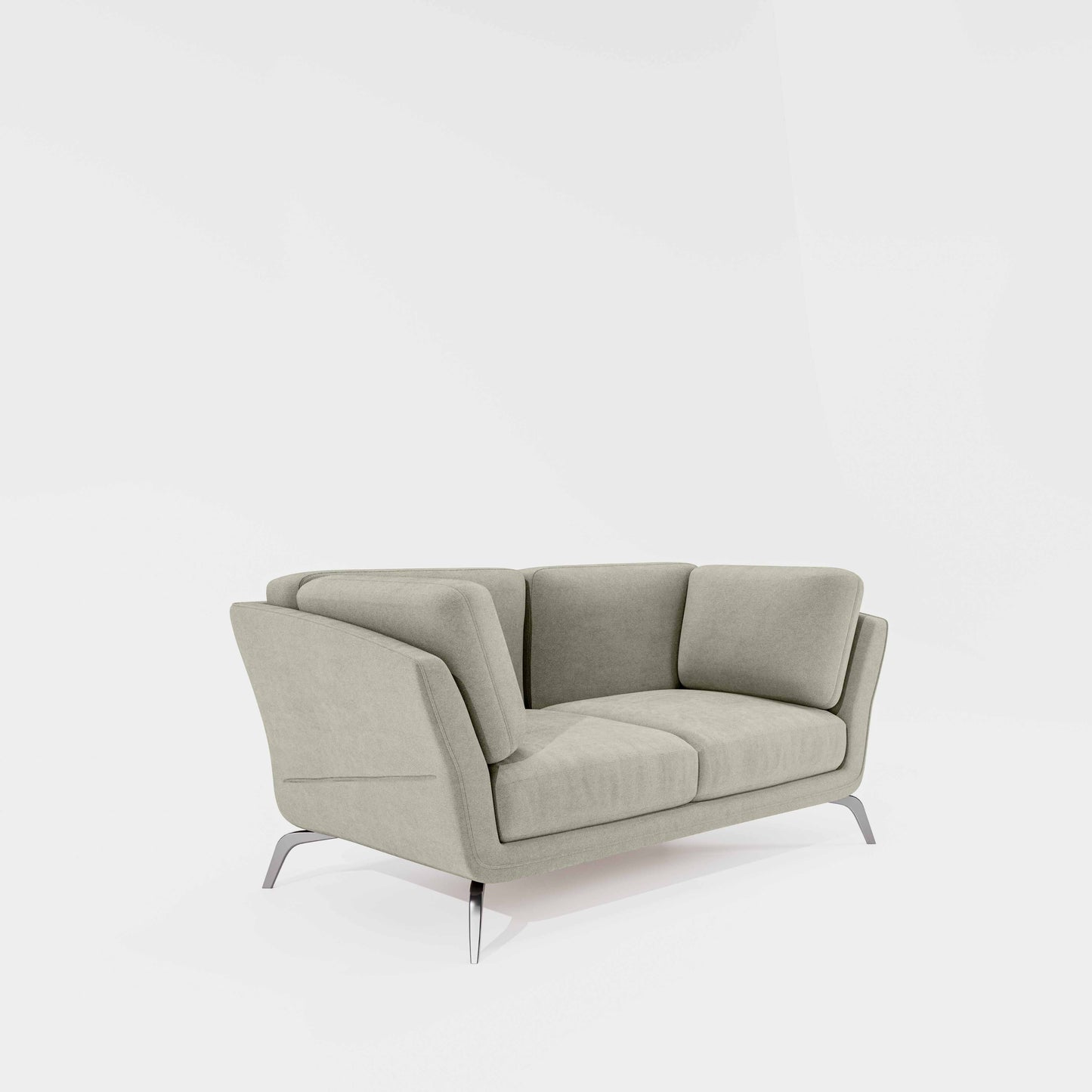 Symphony 2 Seater Water & Stain Repellent Fabric - Pistachio shell
