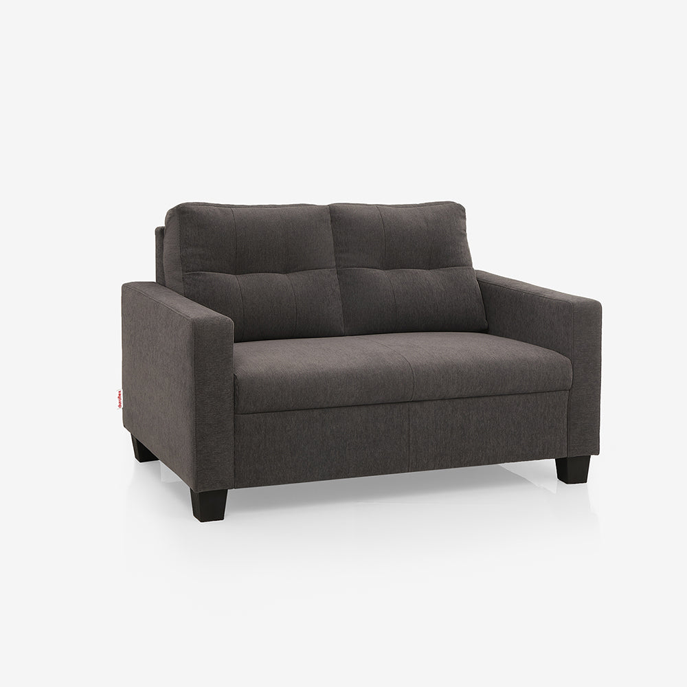 Ease Grey Fabric 2 Seater Sofa