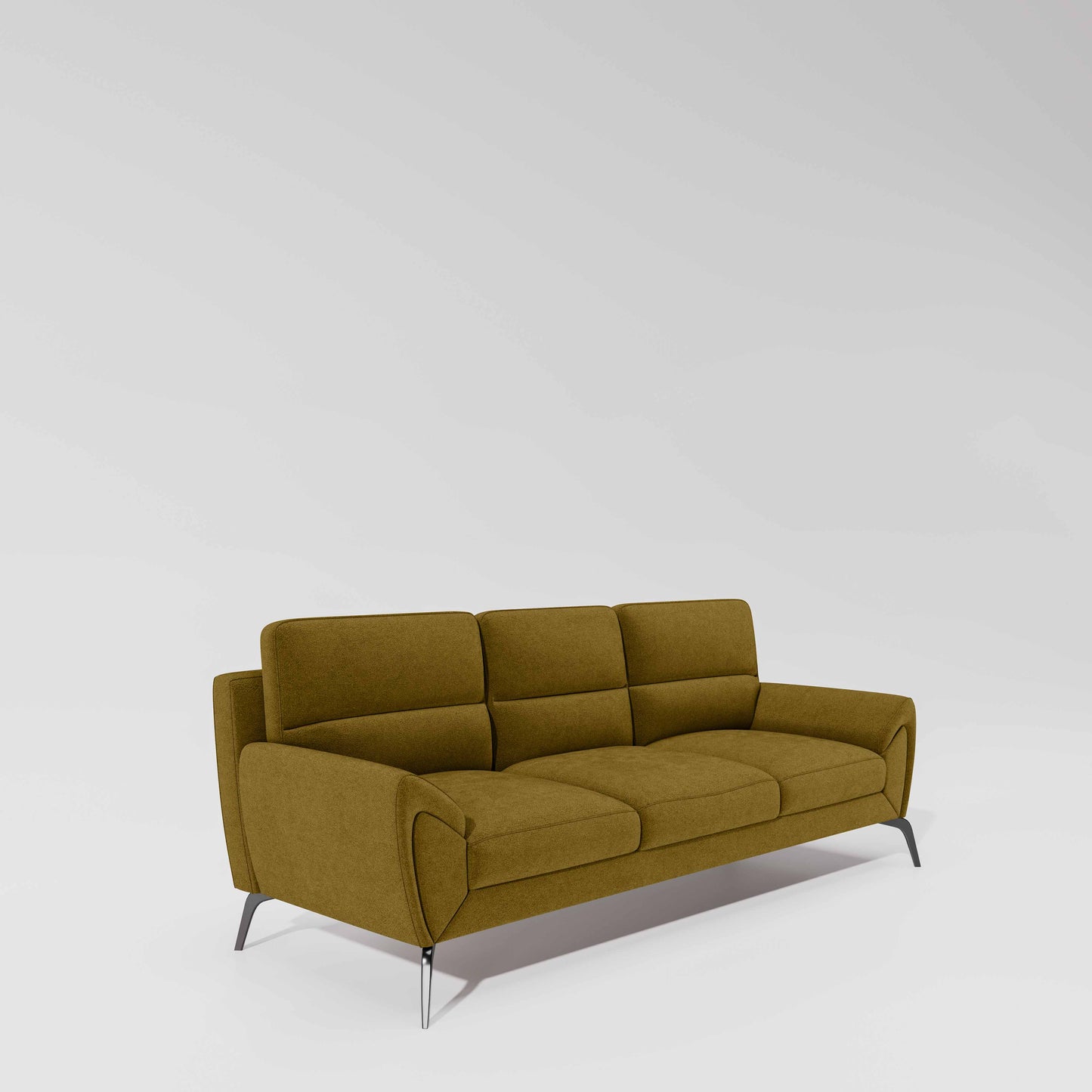 Octave 3 Seater Water & Stain Repellent Fabric - Honey