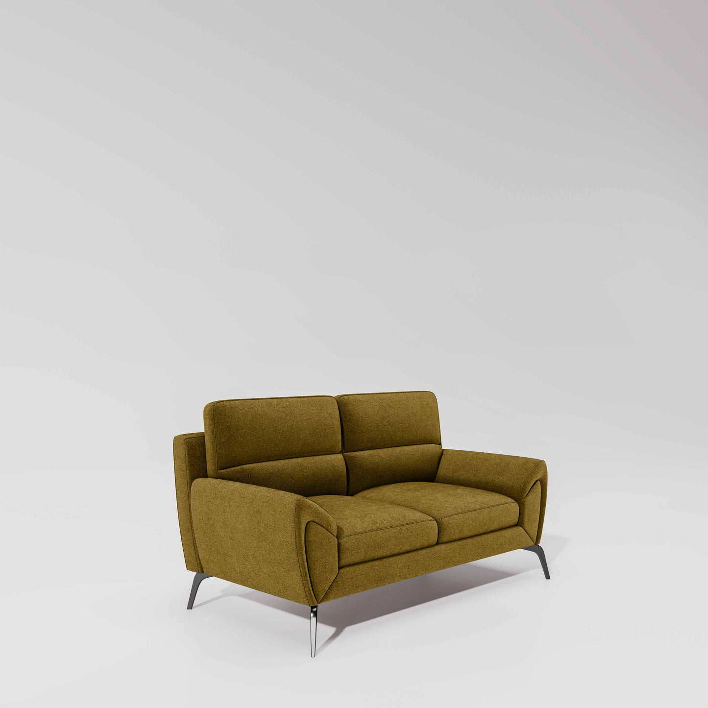 Octave 2 Seater Sofa with Lounger Water & Stain Repellent Fabric  - Honey
