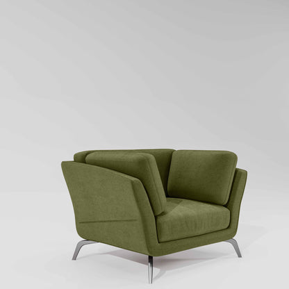 Symphony 1 Seater Water & Stain Repellent Fabric - Sage Green