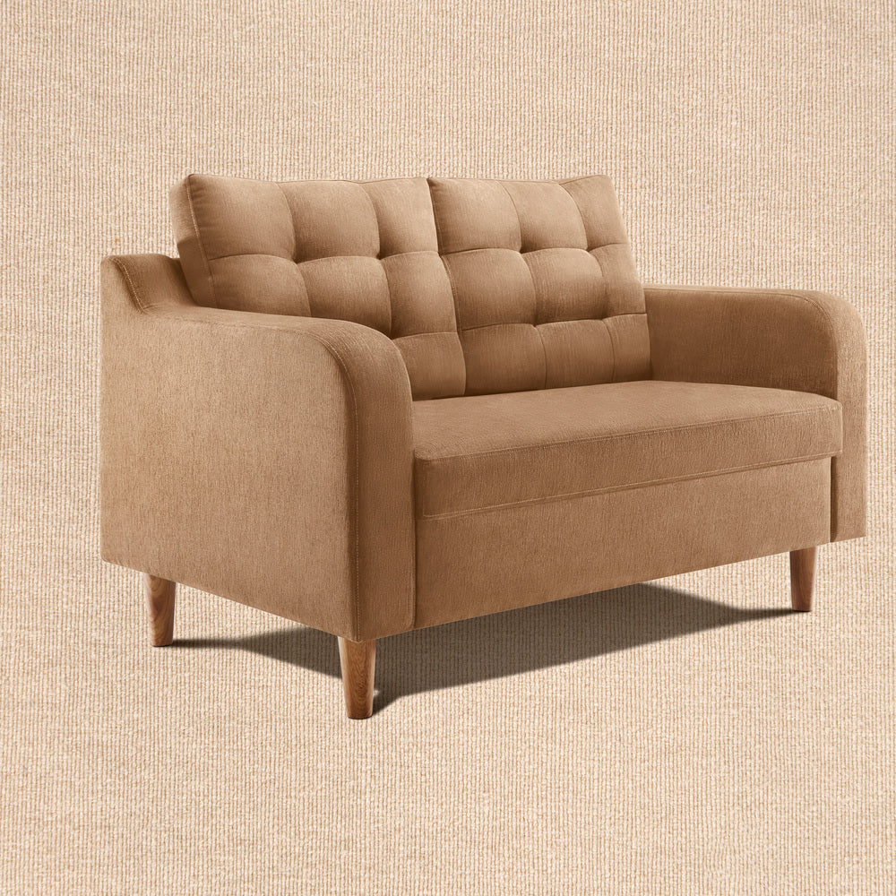 Ease Plus Beige Fabric 2 seater sofa