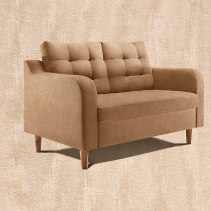Ease Plus Beige Fabric 2 seater sofa