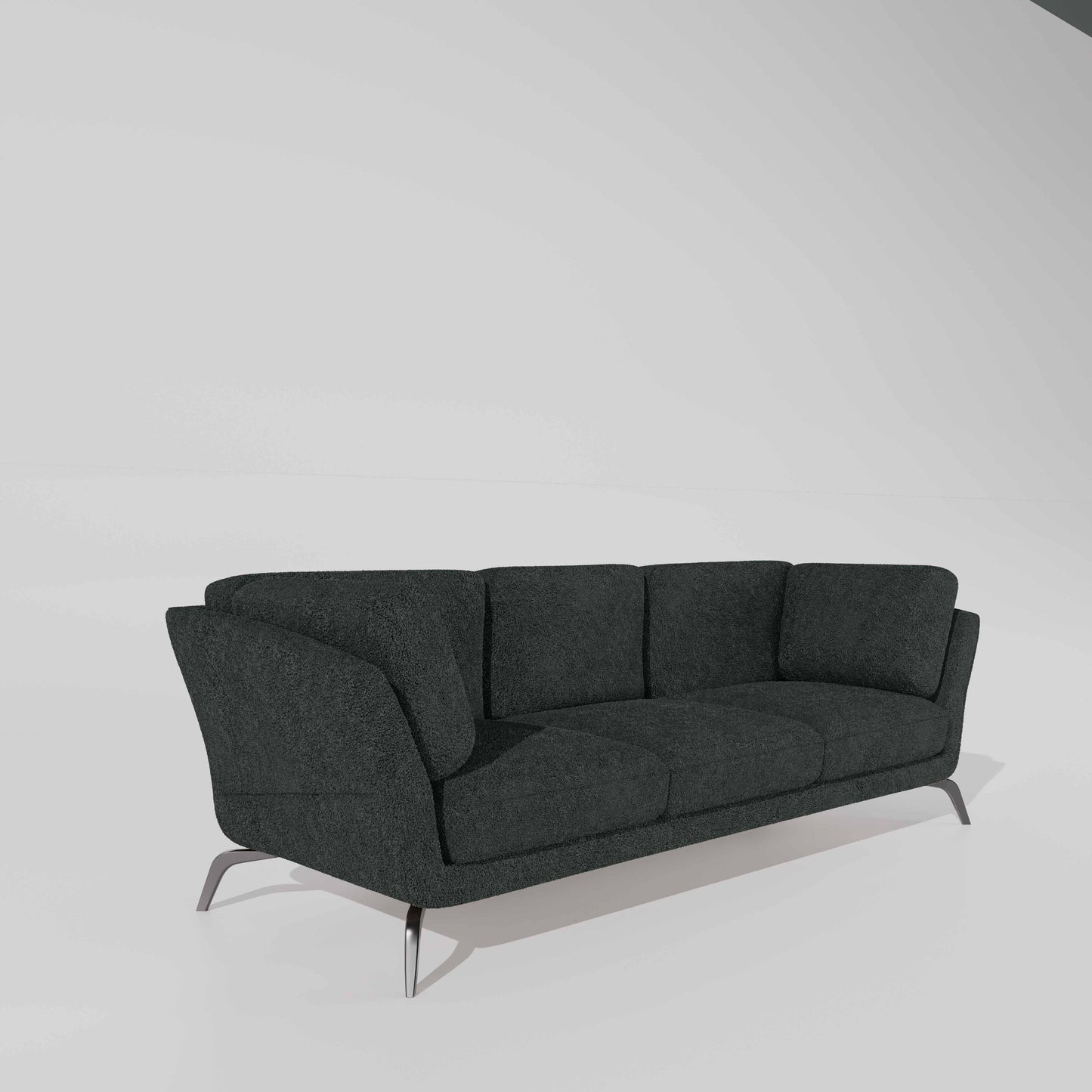 Symphony 3 Seater Boucle Fabric - Sedona sage