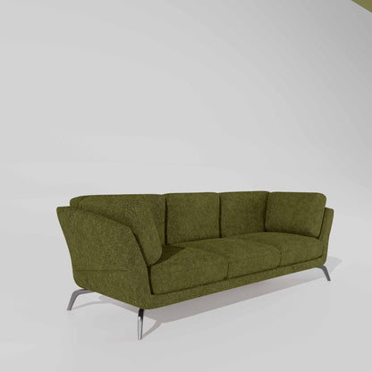 Symphony 3 Seater Boucle Fabric - Dried herb