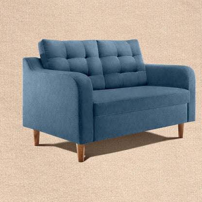 Ease Plus Blue Fabric 2 seater sofa