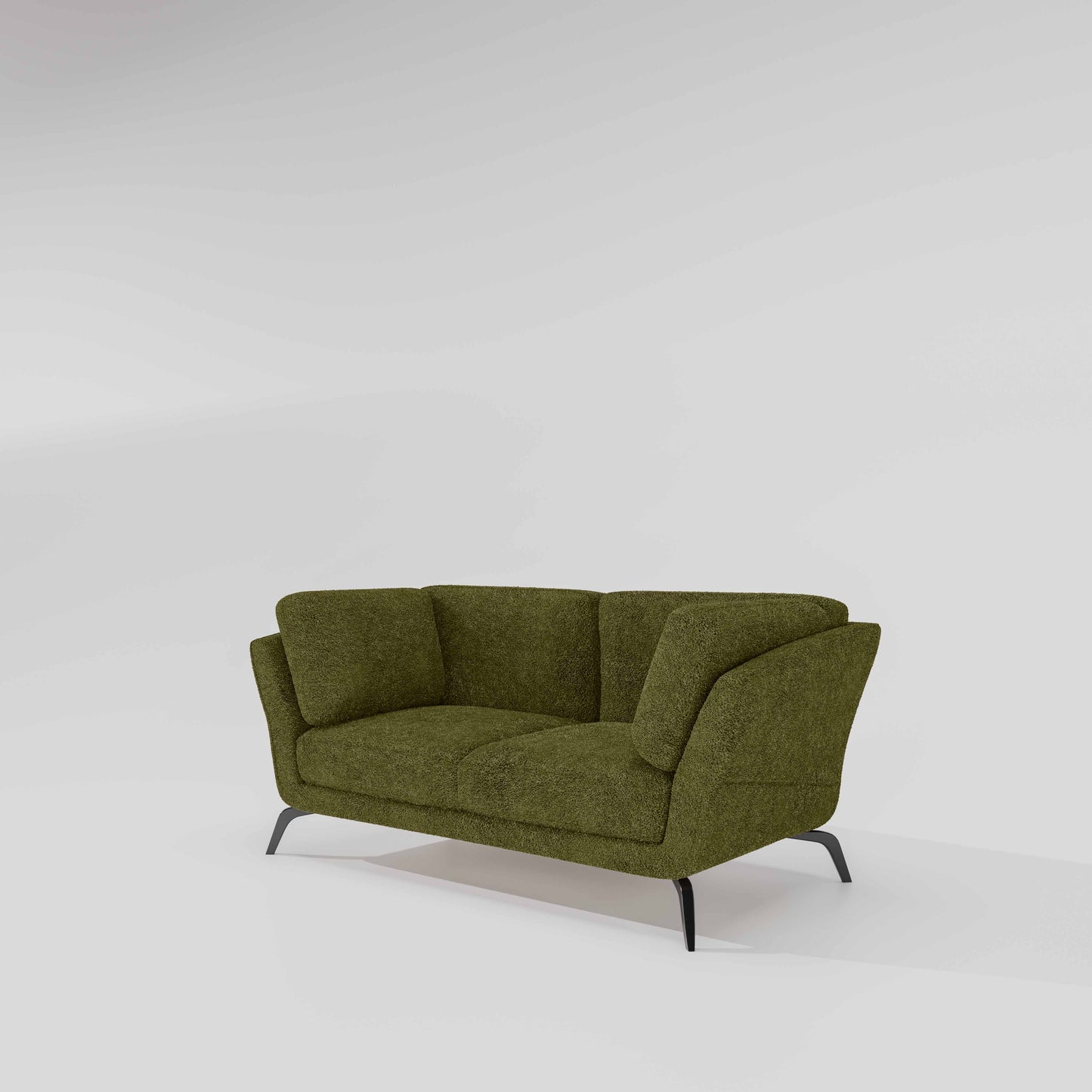 Symphony 2 Seater Boucle Fabric - Dried herb