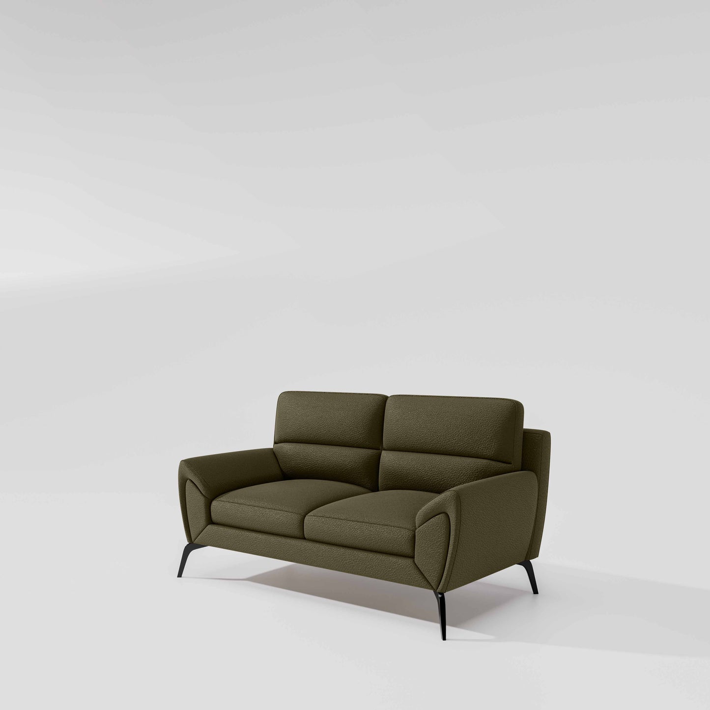 Octave 2 Seater Suede Fabric - Avocado
