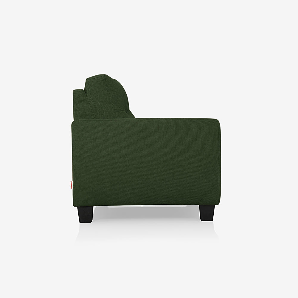 Ease Green Fabric 2 Seater Sofa