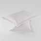 Brilliant White 100% Cotton 200 TC Solid Bedsheet Set