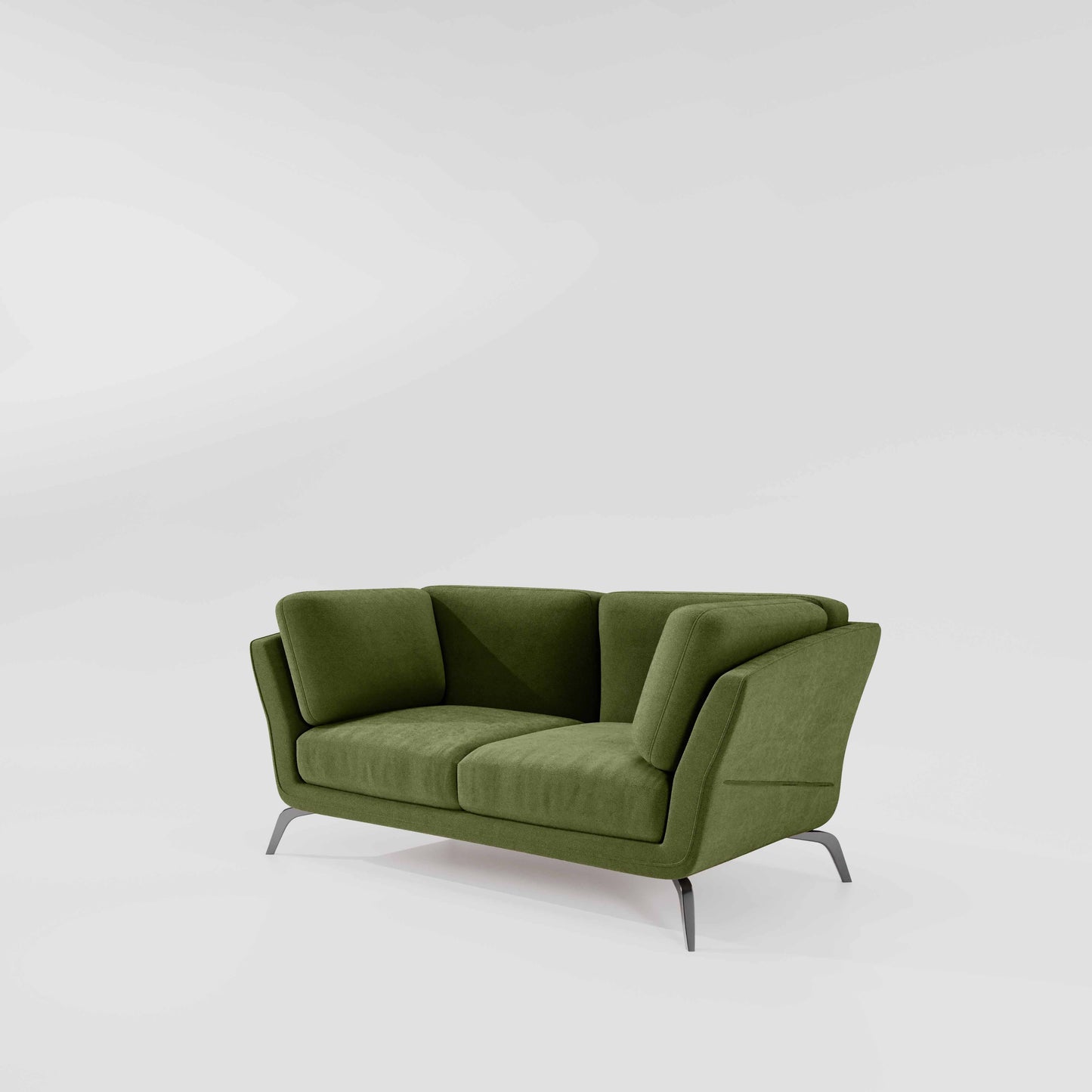 Symphony 2 Seater Water & Stain Repellent Fabric - Sage green