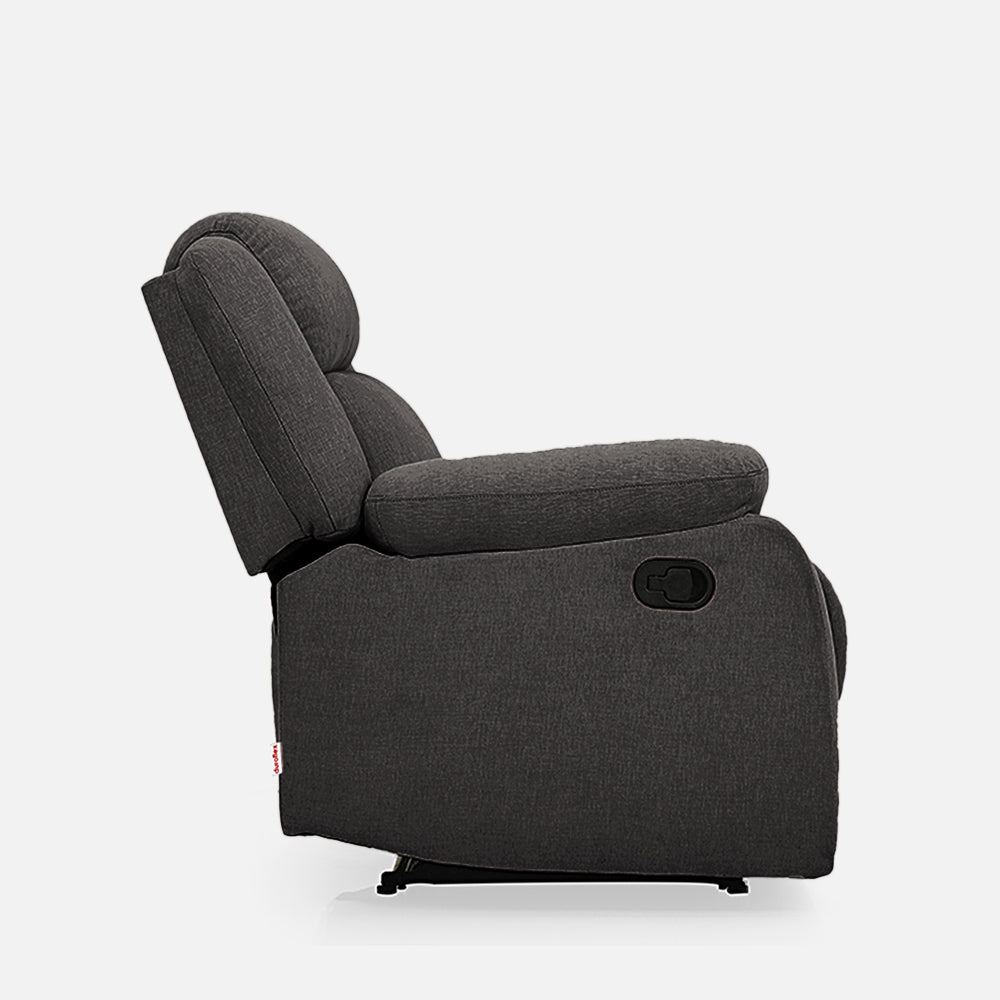 Avalon Grey Fabric Recliner