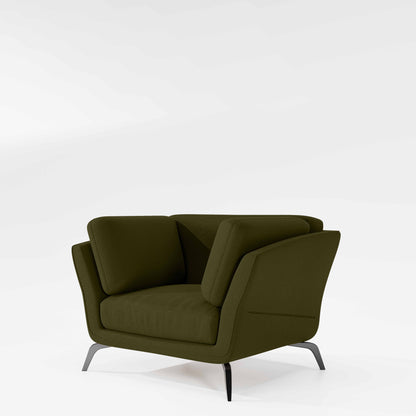 Symphony 1 Seater Suede fabric - Avocado