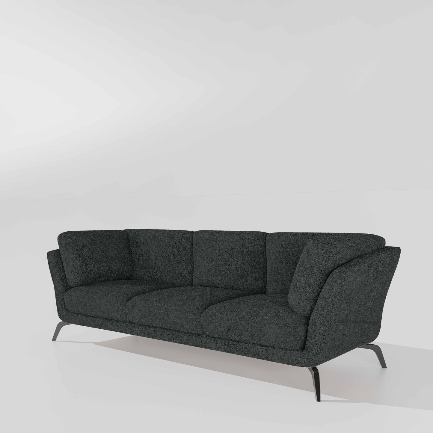 Symphony 3 Seater Boucle Fabric - Sedona sage