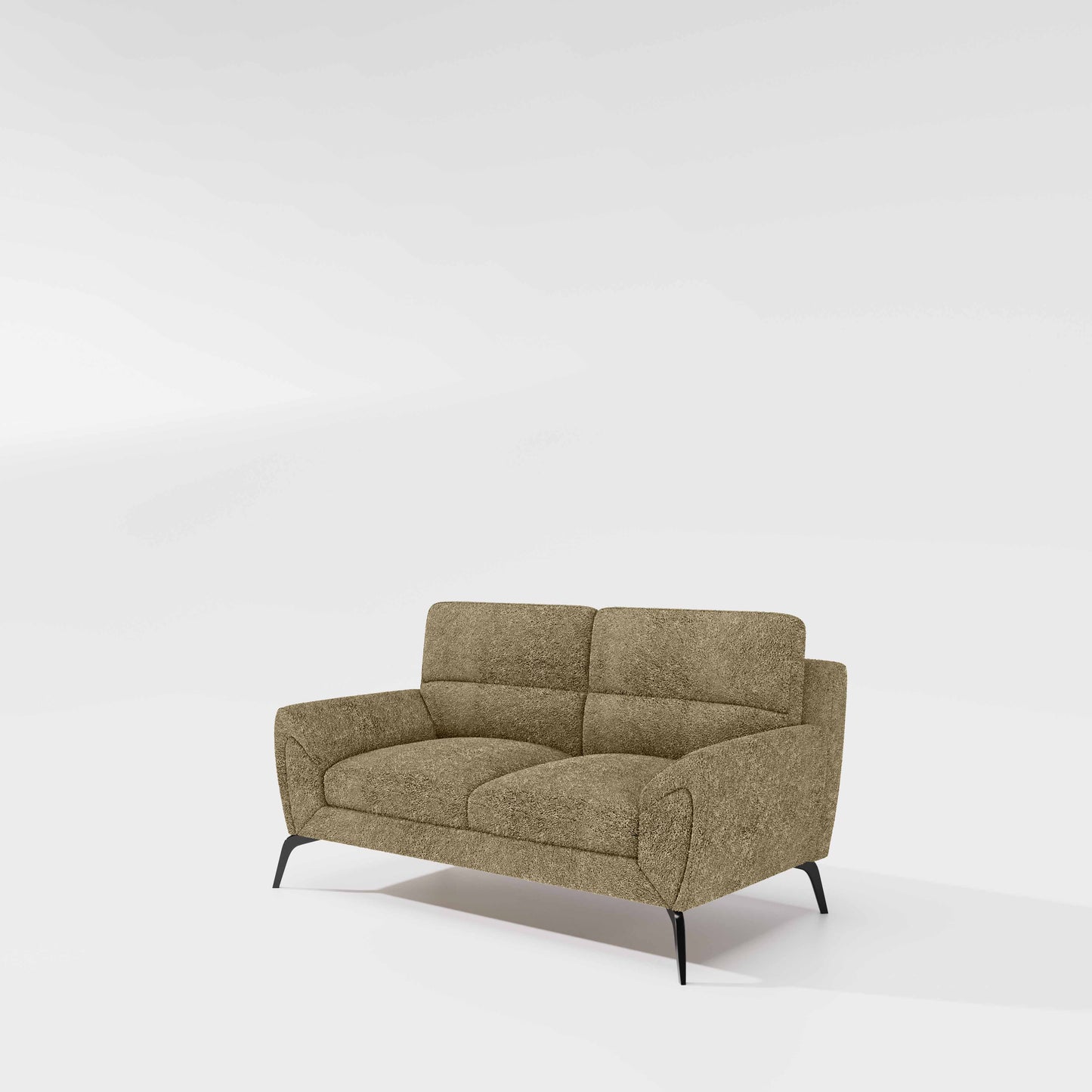 Octave 2 Seater Boucle Fabric - Irish cream