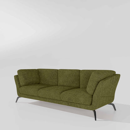 Symphony 3 Seater Boucle Fabric - Dried herb