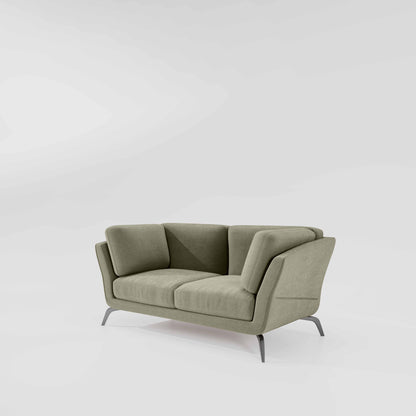 Symphony 2 Seater Water & Stain Repellent Fabric - Pistachio shell