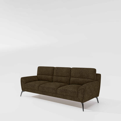 Octave 3 Seater Boucle Fabric - Sepia