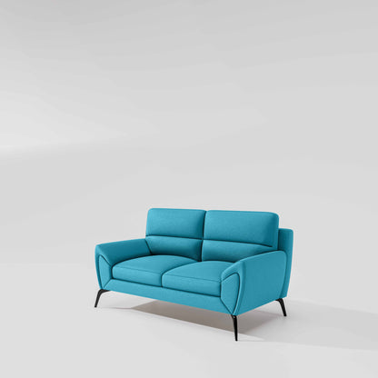 Octave 2 Seater Suede Fabric - Celestial blue