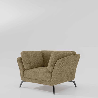Symphony 1 Seater Boucle Fabric - Irish Cream
