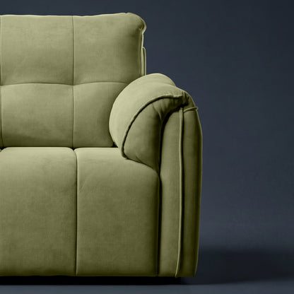 cocoon-olive-green-fabric-1-seater-sofa