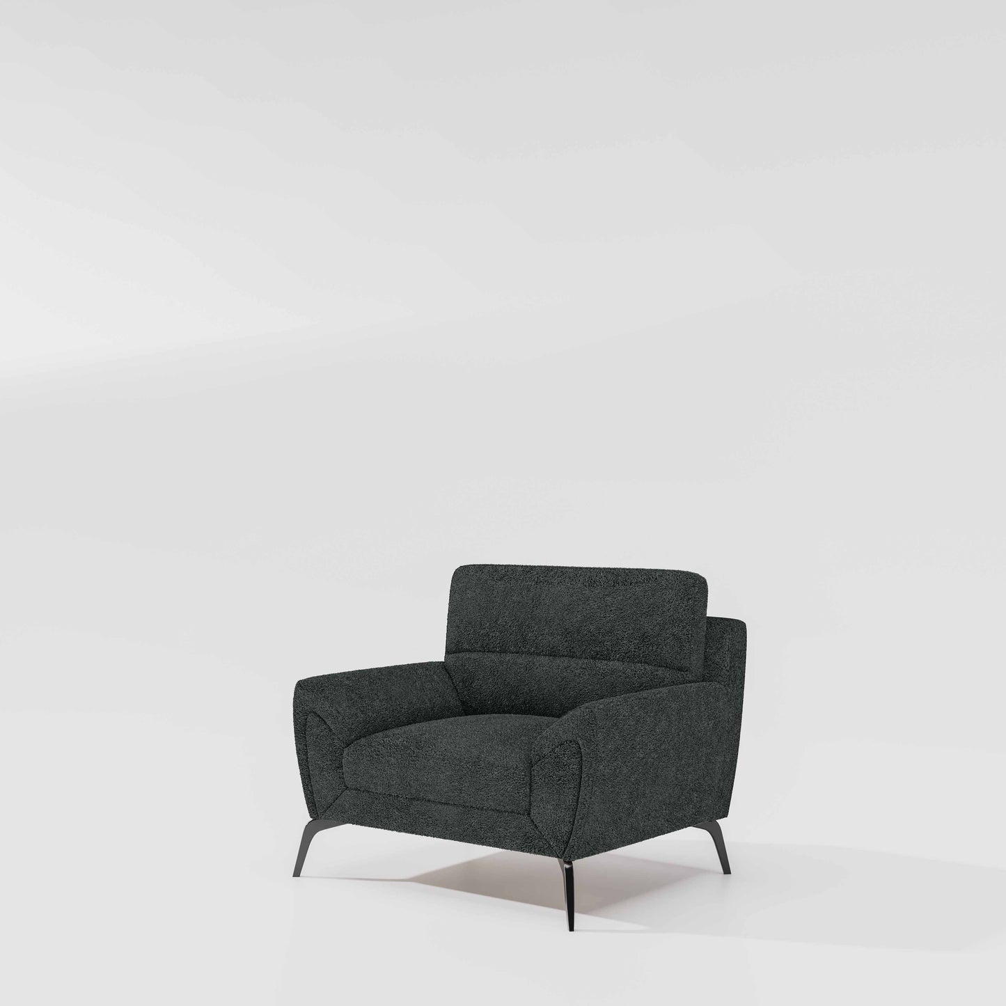 Octave 1 Seater Seater-Boucle Fabric - Sedona sage