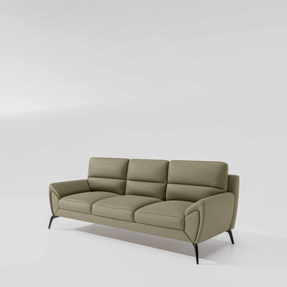 Octave 3 Seater Suede fabric - Almond milk