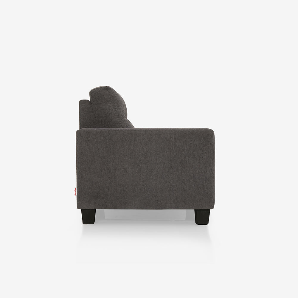 Ease Grey Fabric 2 Seater Sofa