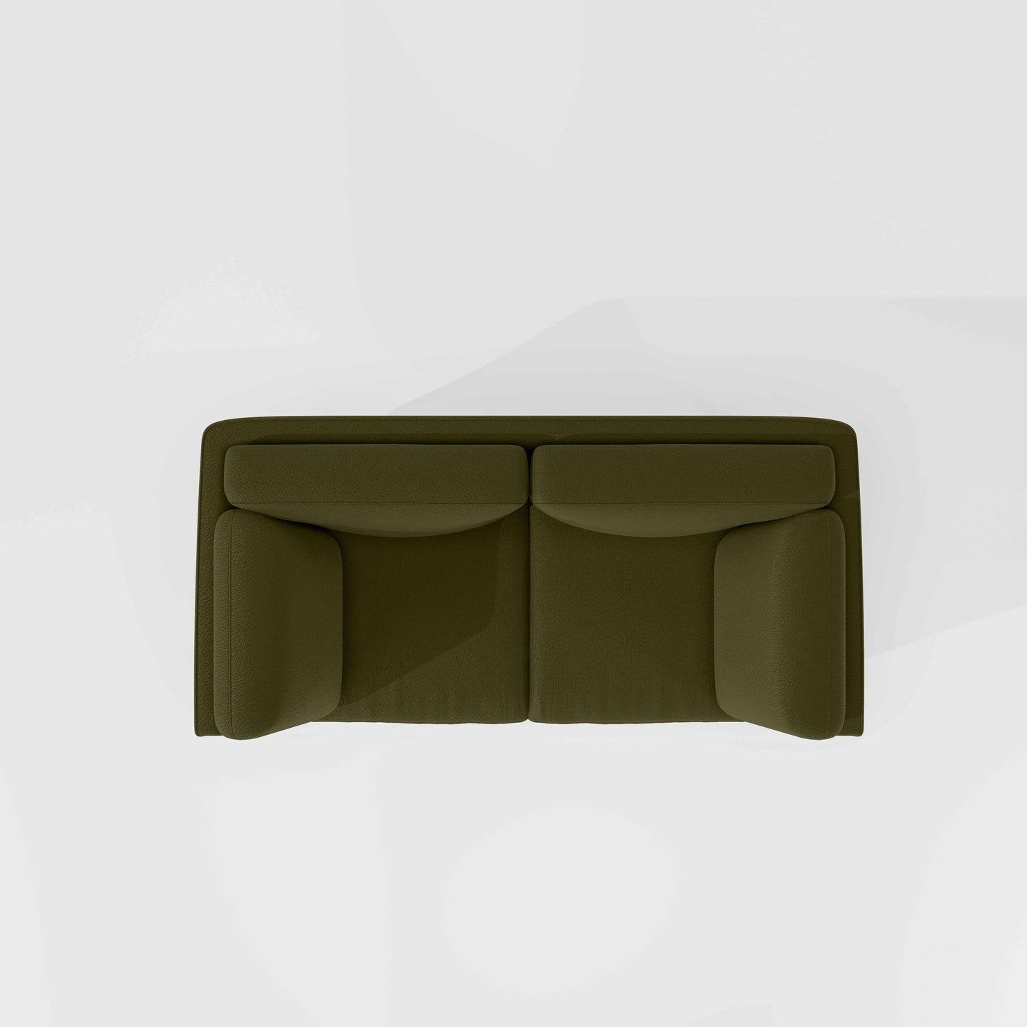 Symphony 2 Seater Suede fabric - Avocado