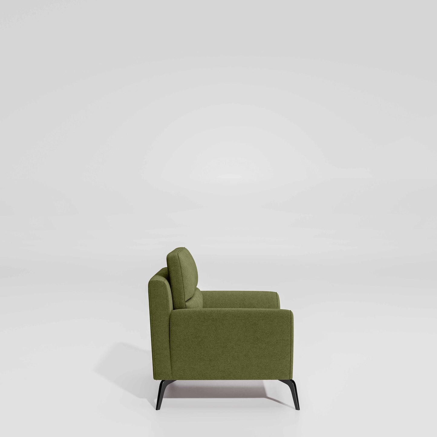 Octave 1 Seater Seater-Water & Stain Repellent Fabric - Sage green