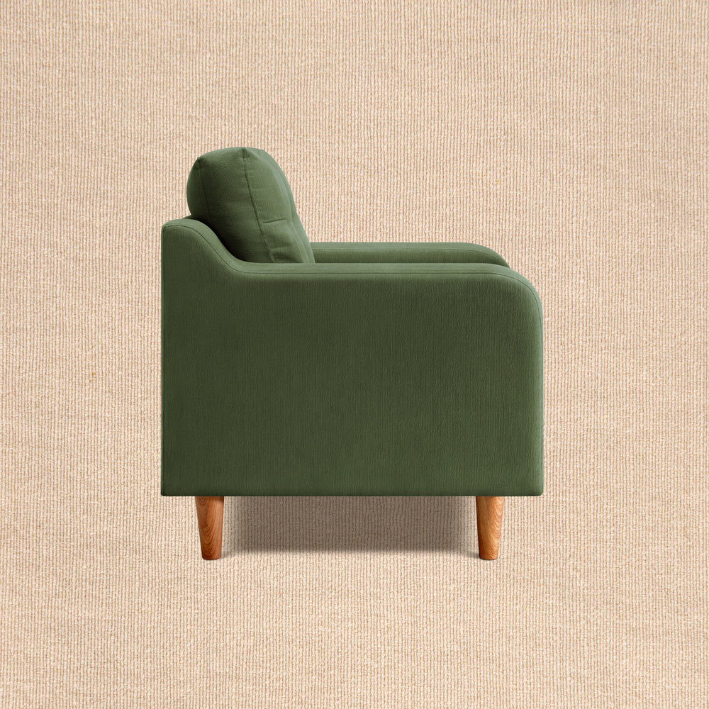 ease|plus|green|fabric|1|seater|sofa