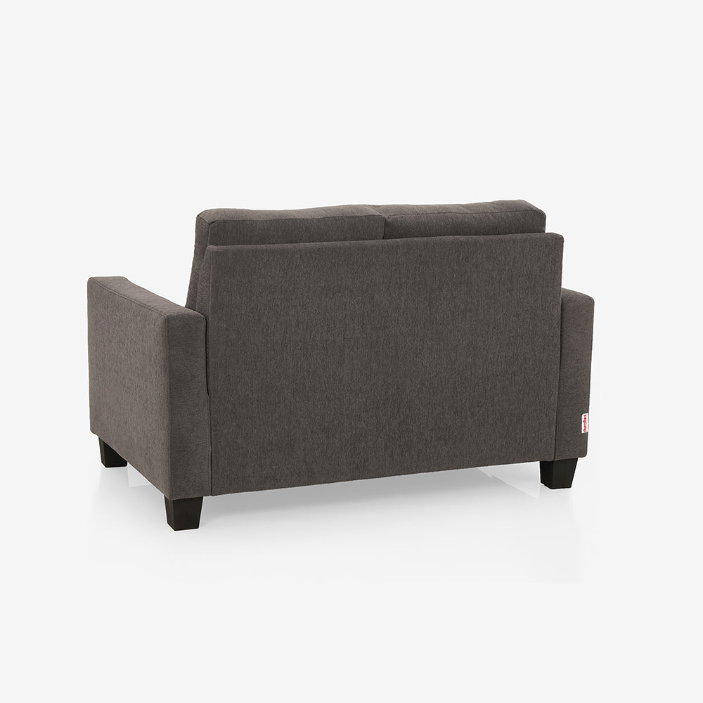 Ease Grey Fabric 2 Seater Sofa