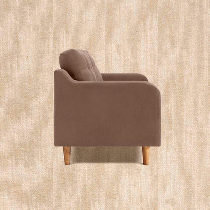 Ease Plus Brown Fabric 2 seater sofa