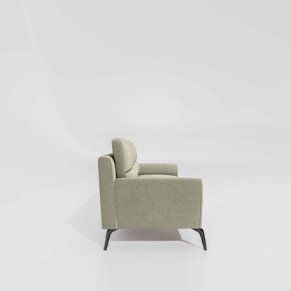 Octave 3 Seater Water & Stain Repellent Fabric - Pistachio shell