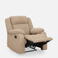 Avalon Brown Fabric Recliner