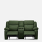 Avalon E Twin Motorized Recliner |  2 seater | Sap Green |  Duroflex Furniture
