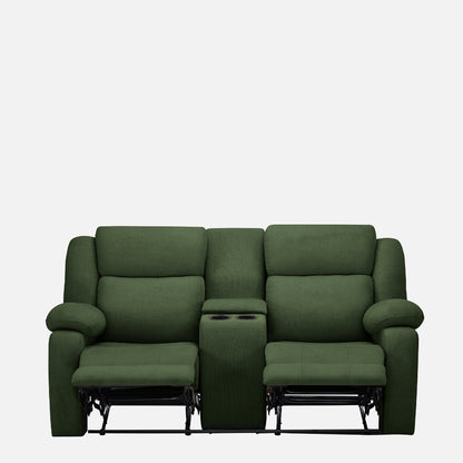 Avalon E Twin Motorized Recliner |  2 seater | Sap Green |  Duroflex Furniture
