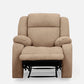Avalon Motorized Electric Powered Brown Fabric Recliner