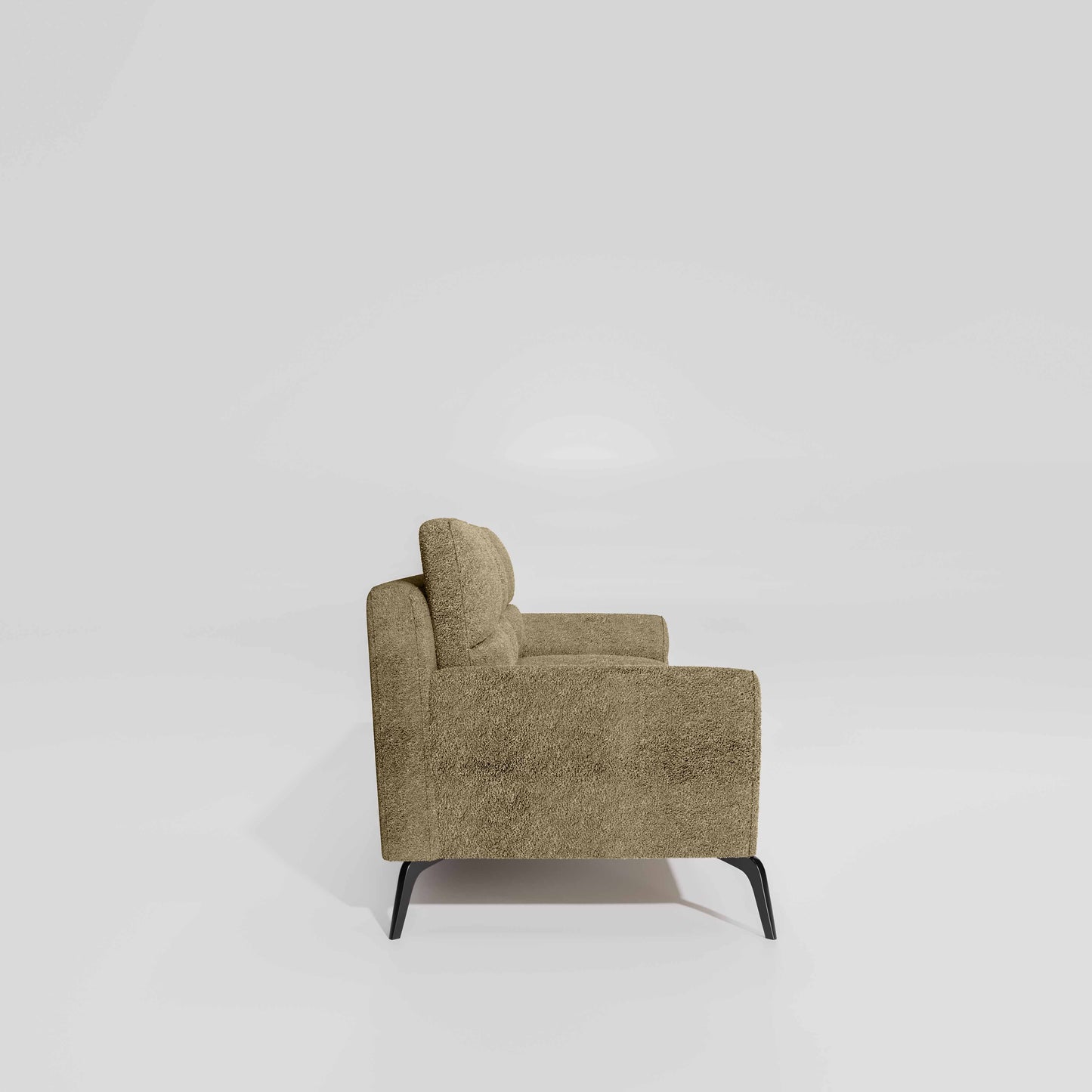 Octave 3 Seater Boucle Fabric - Irish cream