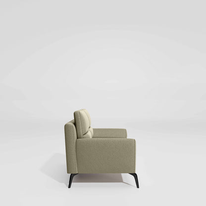 Octave 2 Seater Suede fabric - Almond milk