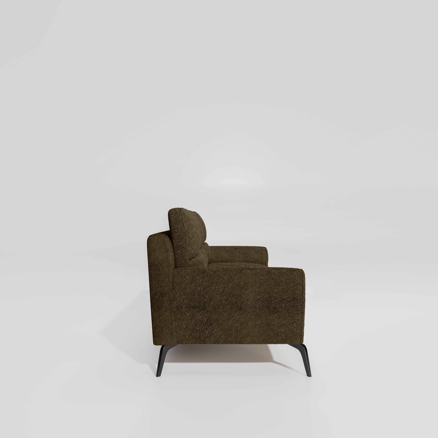 Octave 3 Seater Boucle Fabric - Sepia