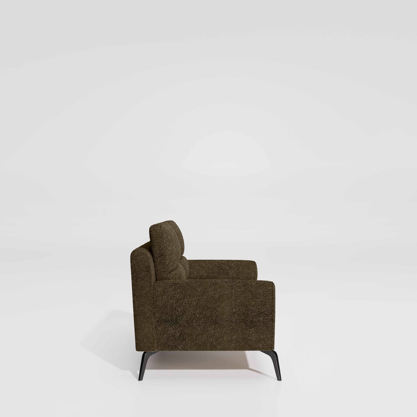 Octave 2 Seater Boucle Fabric - Sepia