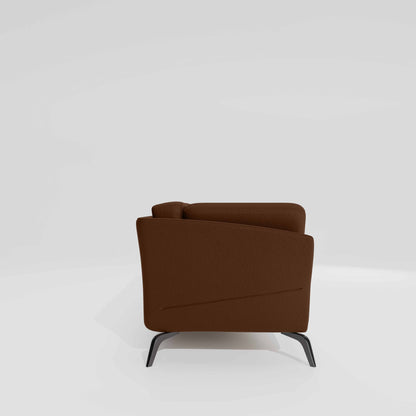 Symphony 3 Seater Suede fabric - Cappuccino