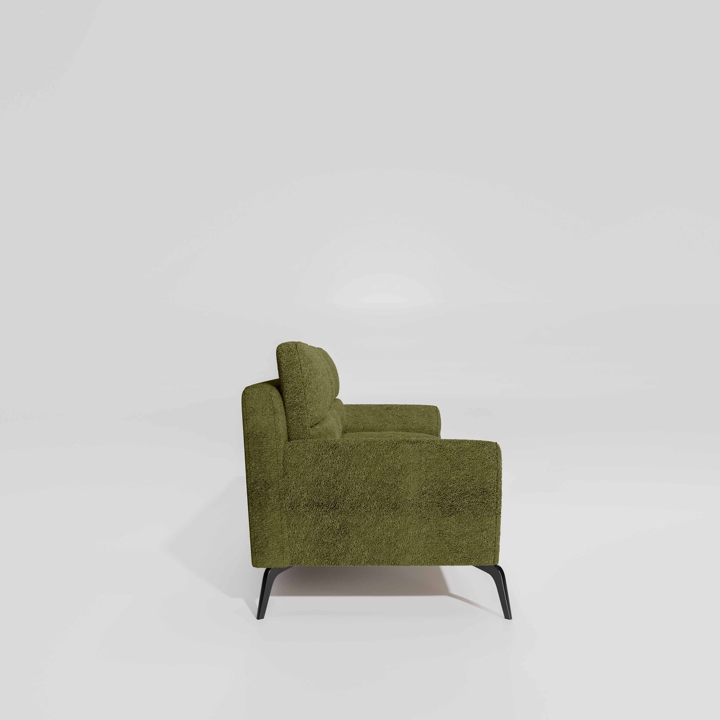 Octave 3 Seater Boucle Fabric - Dried herb
