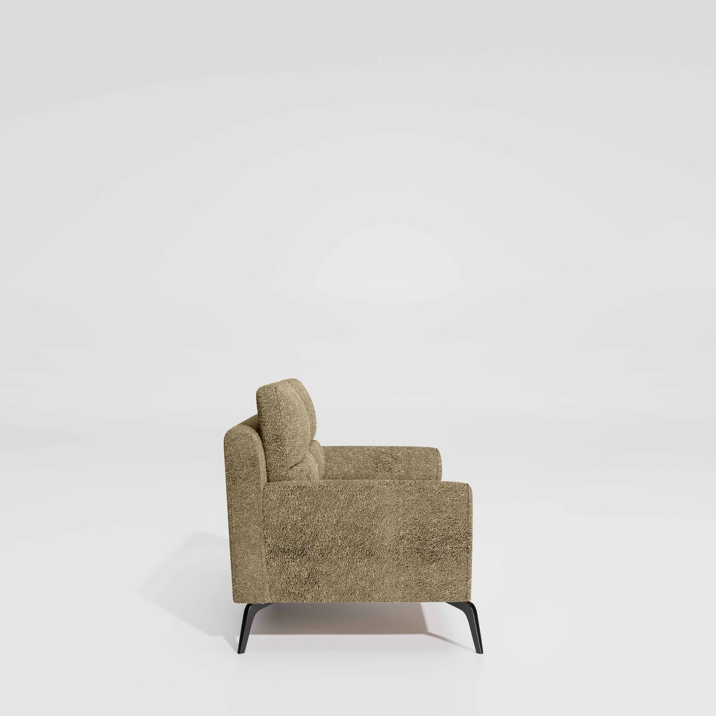 Octave 2 Seater Boucle Fabric - Irish cream