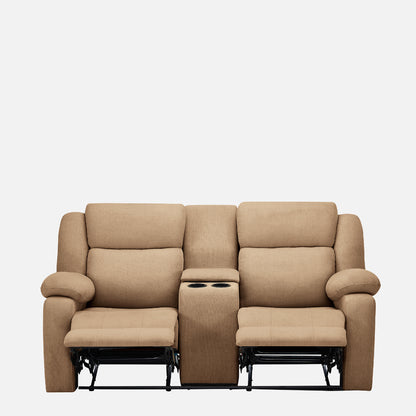 Avalon E Twin Motorized Recliner |  2 seater |  Plaster Brown |  Duroflex Furniture
