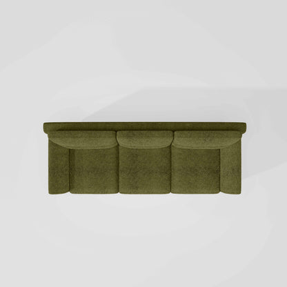 Octave 3 Seater Boucle Fabric - Dried herb