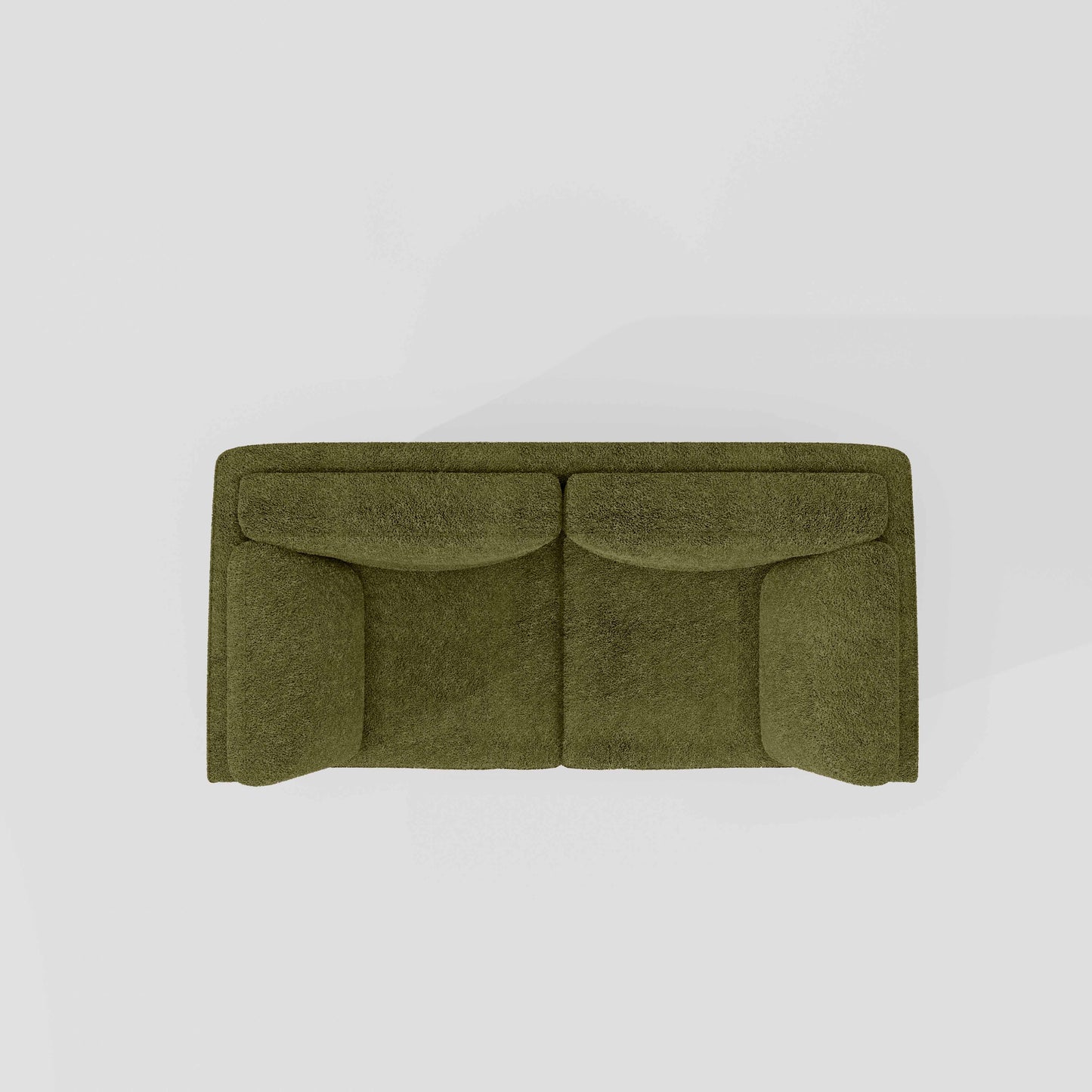 Symphony 2 Seater Boucle Fabric - Dried herb